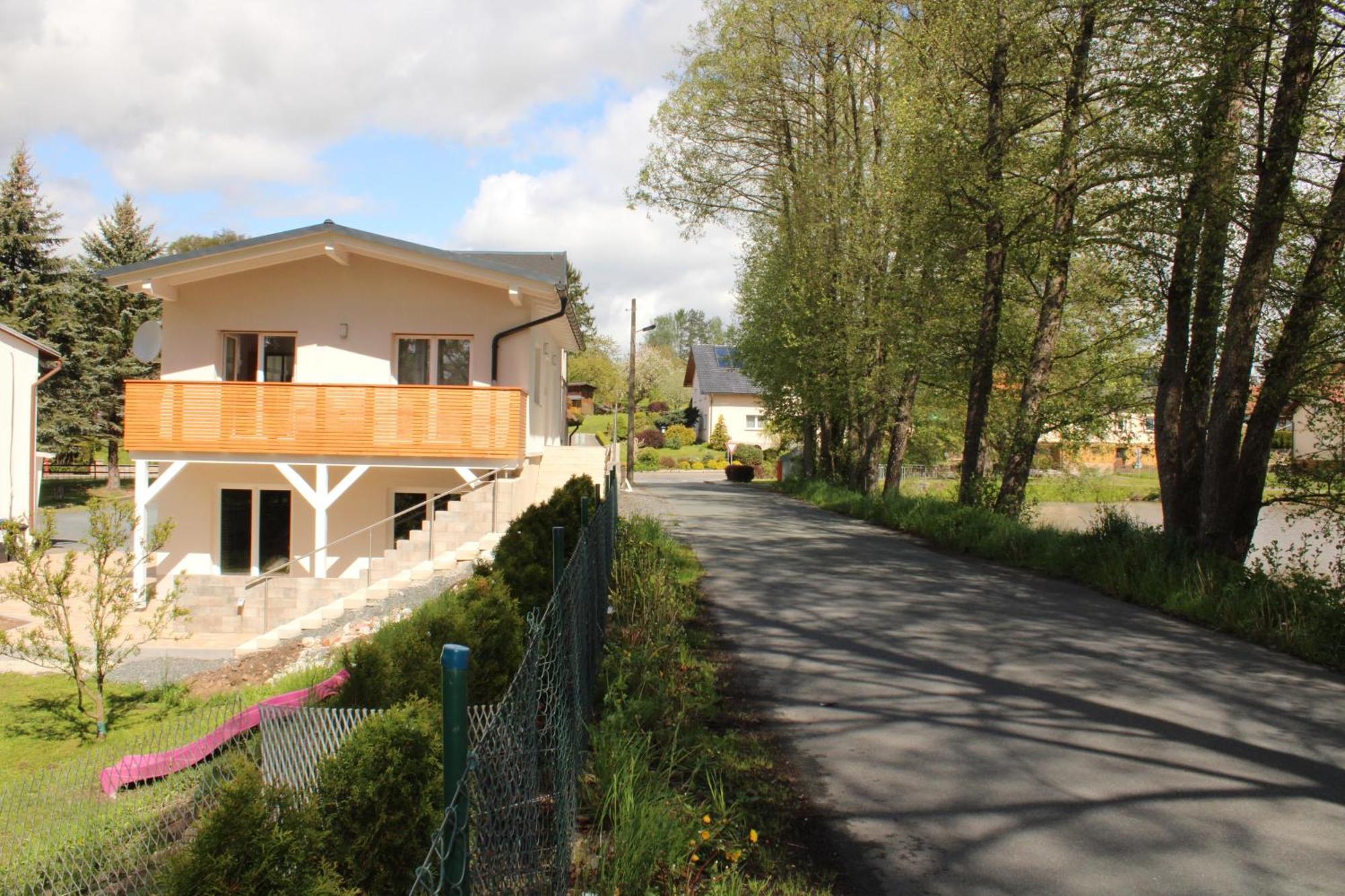 Apartmán Ferienhaus Am Muehlteich Lindenberg  Exteriér fotografie